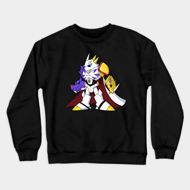 Mini Omnimon Crewneck Sweatshirt by soldominotees